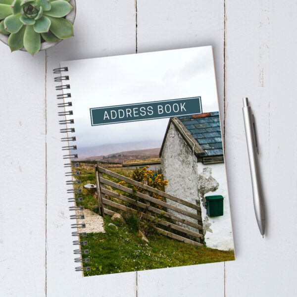 Personalizable English Countryside Address Book / A5 / Coil Bound - Image 4